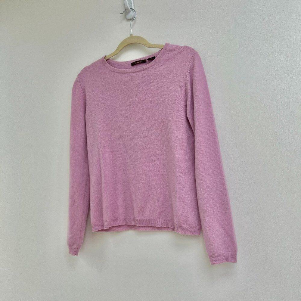 Heather B Light Pink Cashmere Sweater
